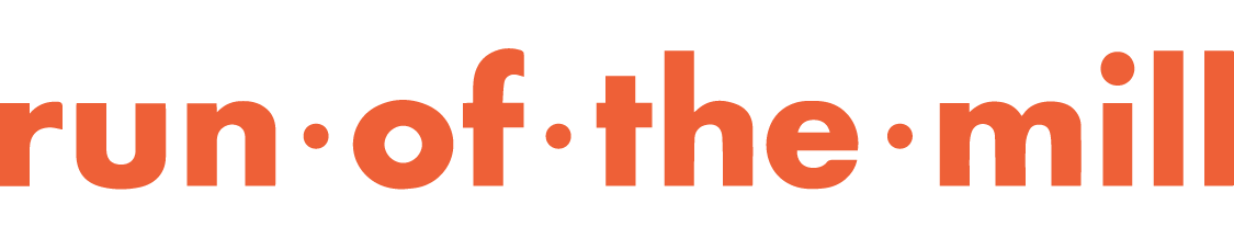 run-of-the-mill logo